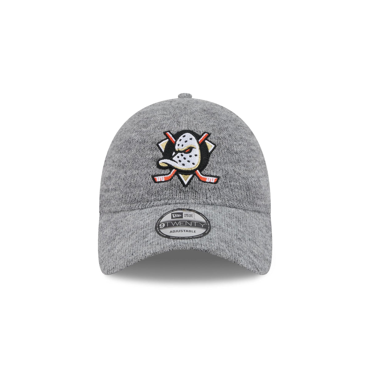 Anaheim Ducks Gray Wool 9TWENTY Adjustable Hat