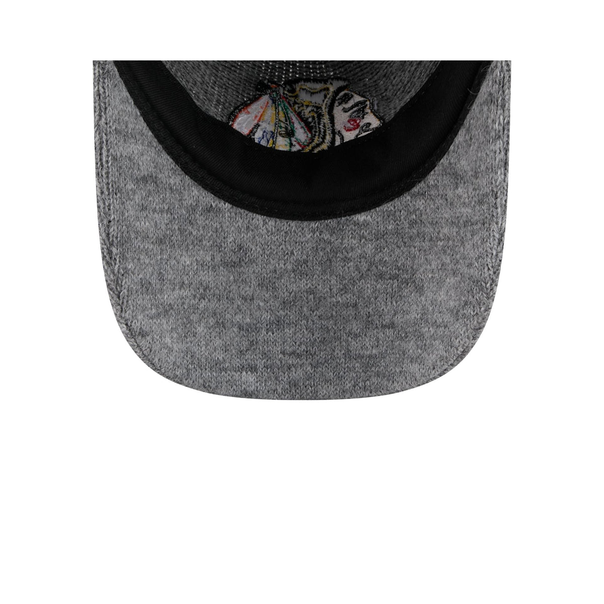 Chicago Blackhawks Gray Wool 9TWENTY Adjustable Hat