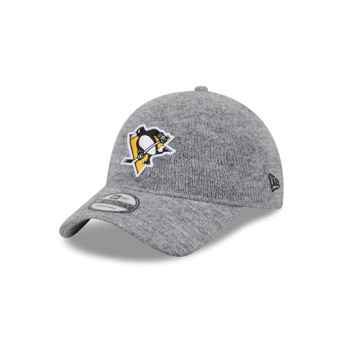 Pittsburgh Penguins Gray Wool 9TWENTY Adjustable Hat