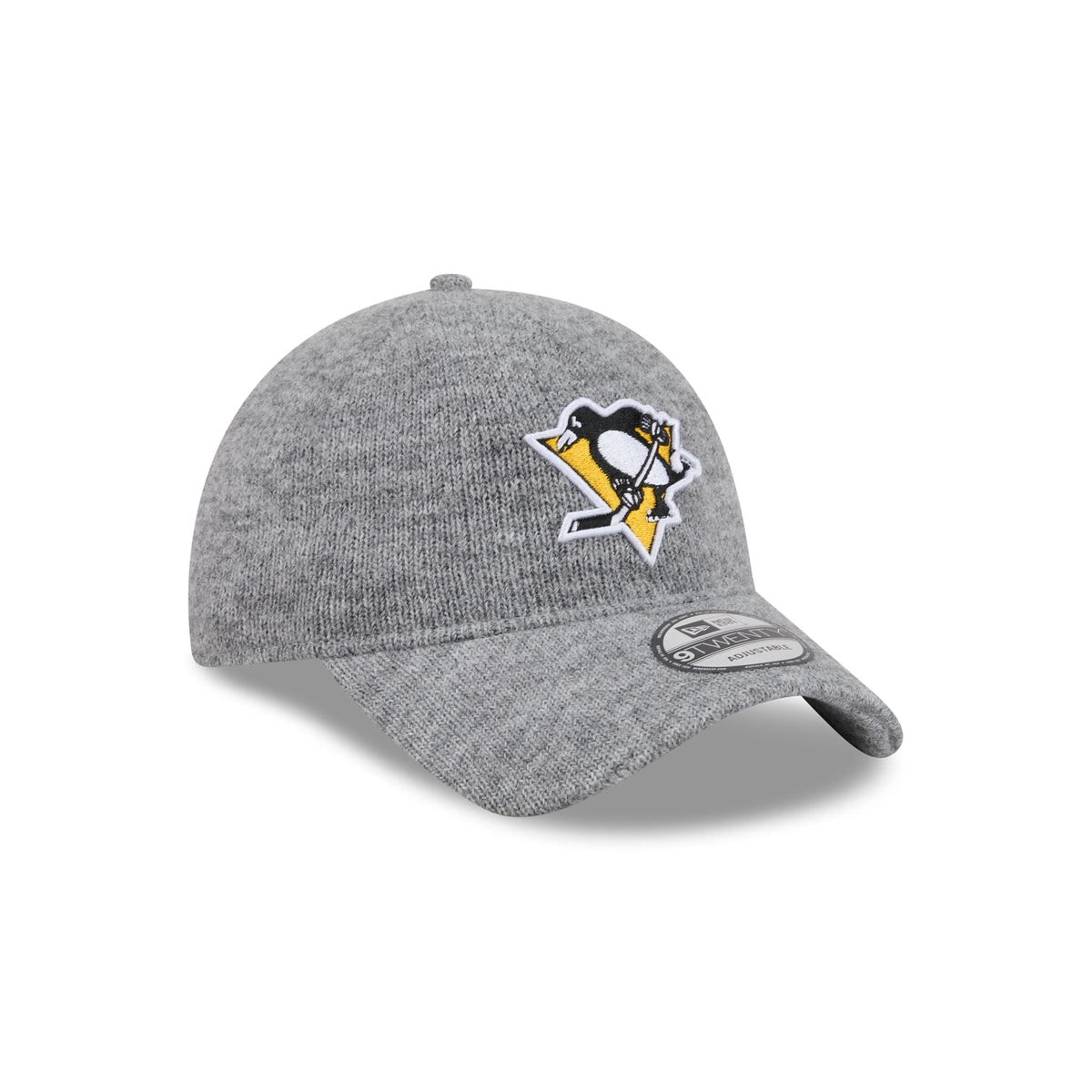 Pittsburgh Penguins Gray Wool 9TWENTY Adjustable Hat