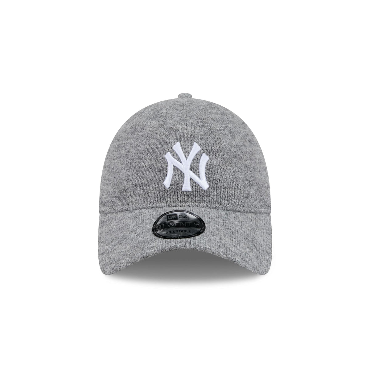 New York Yankees Gray Wool 9TWENTY Adjustable Hat