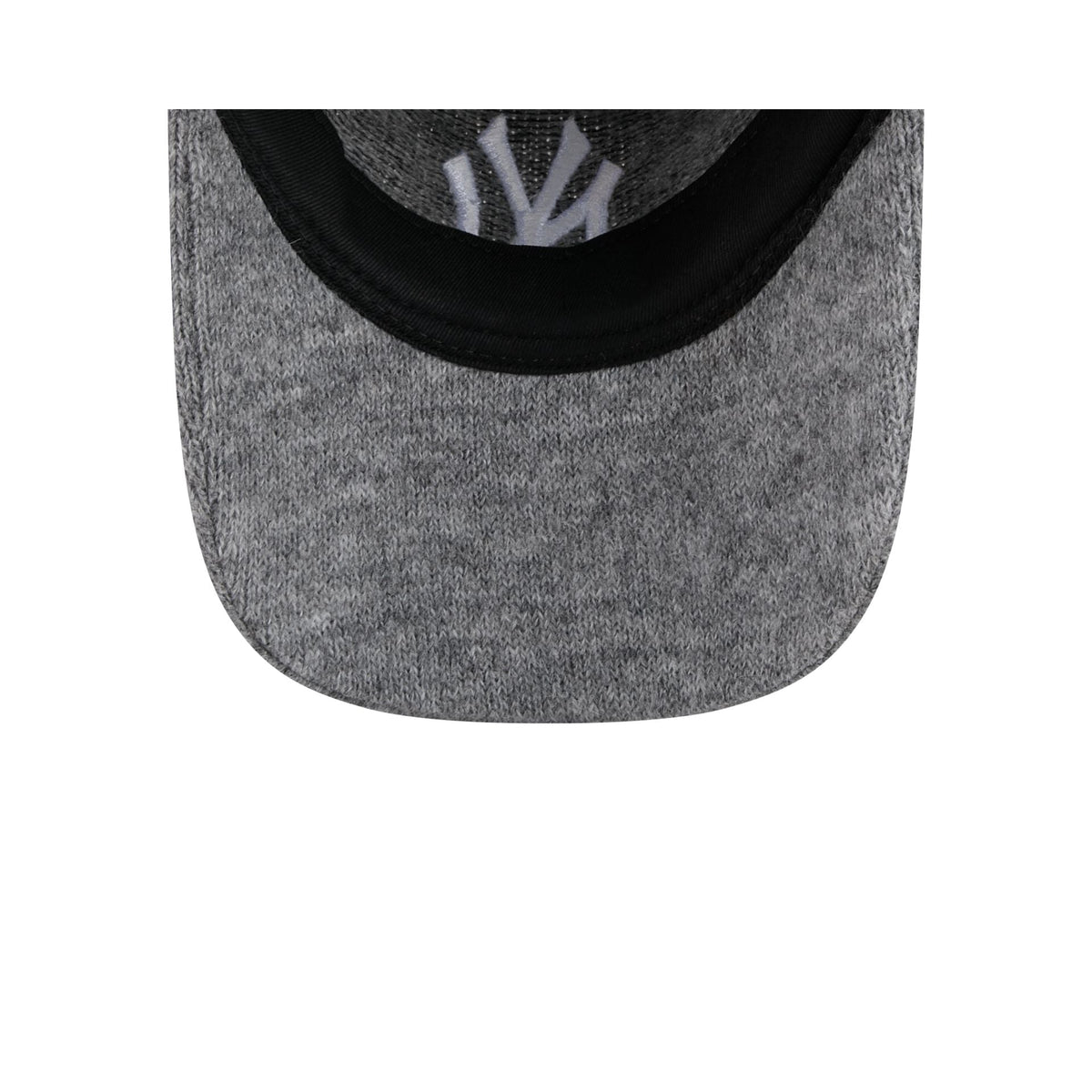 New York Yankees Gray Wool 9TWENTY Adjustable Hat