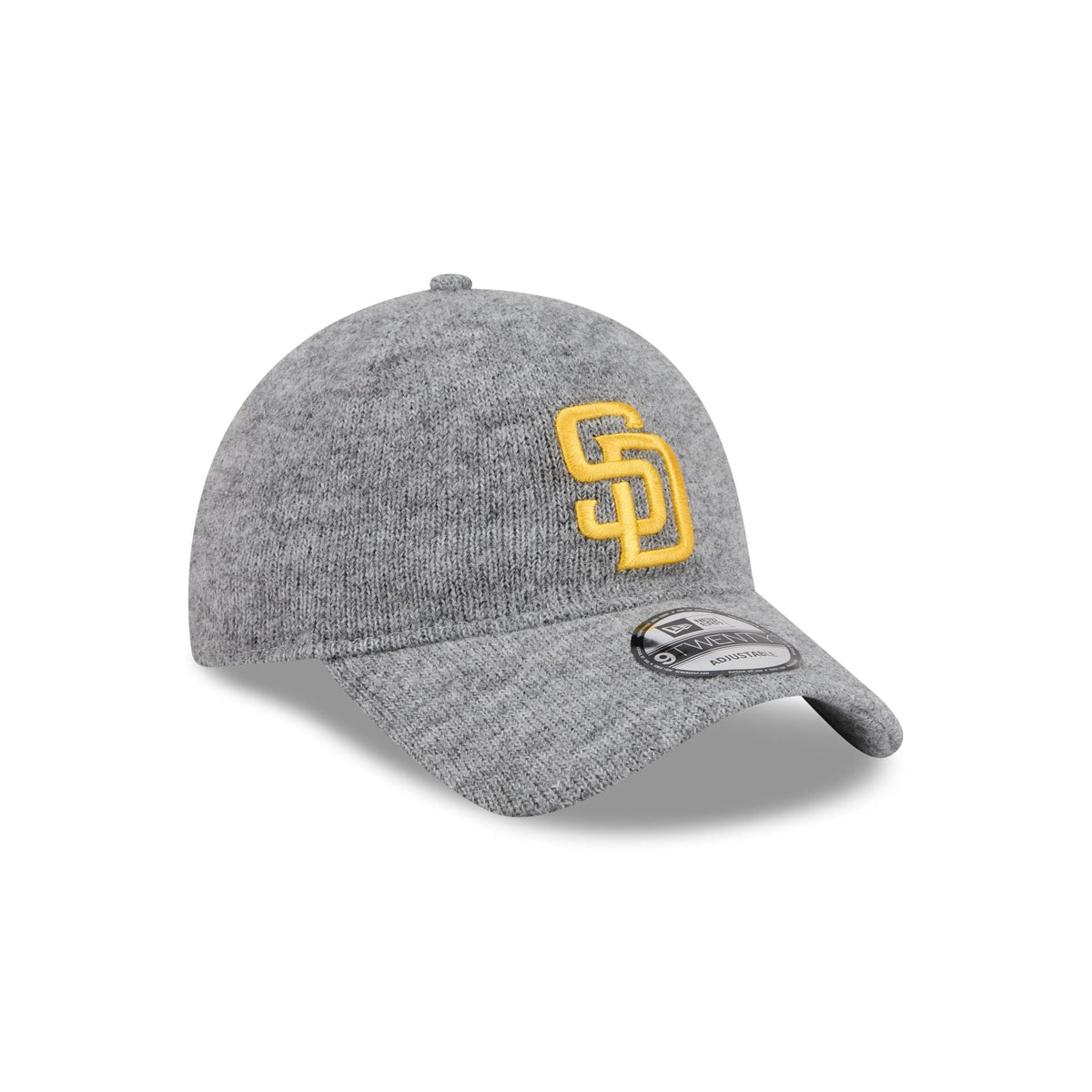 San Diego Padres Gray Wool 9TWENTY Adjustable Hat
