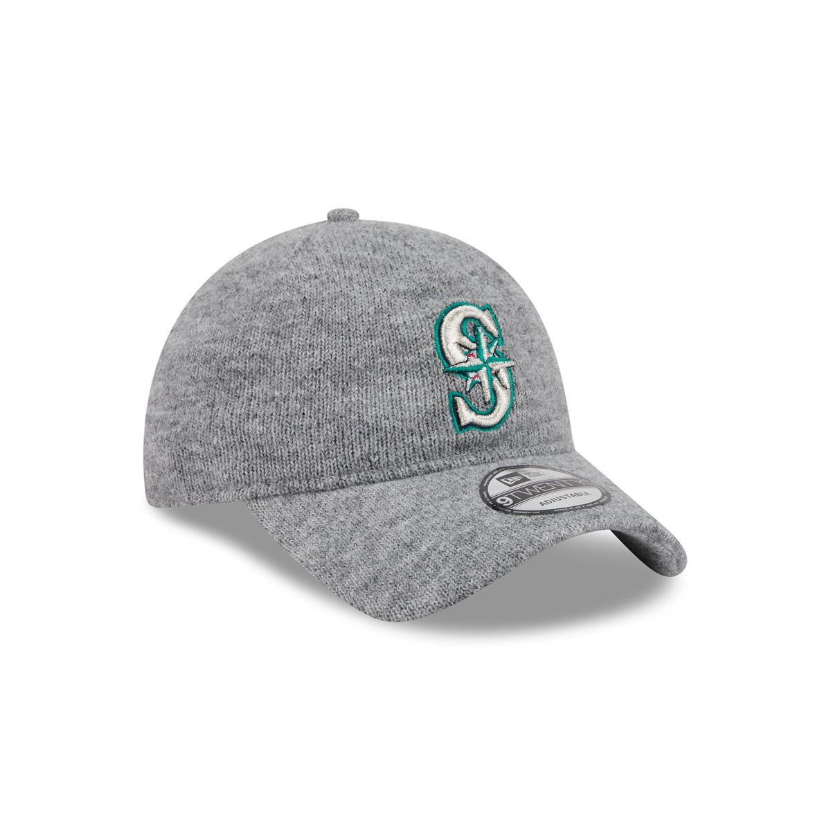 Seattle Mariners Gray Wool 9TWENTY Adjustable Hat