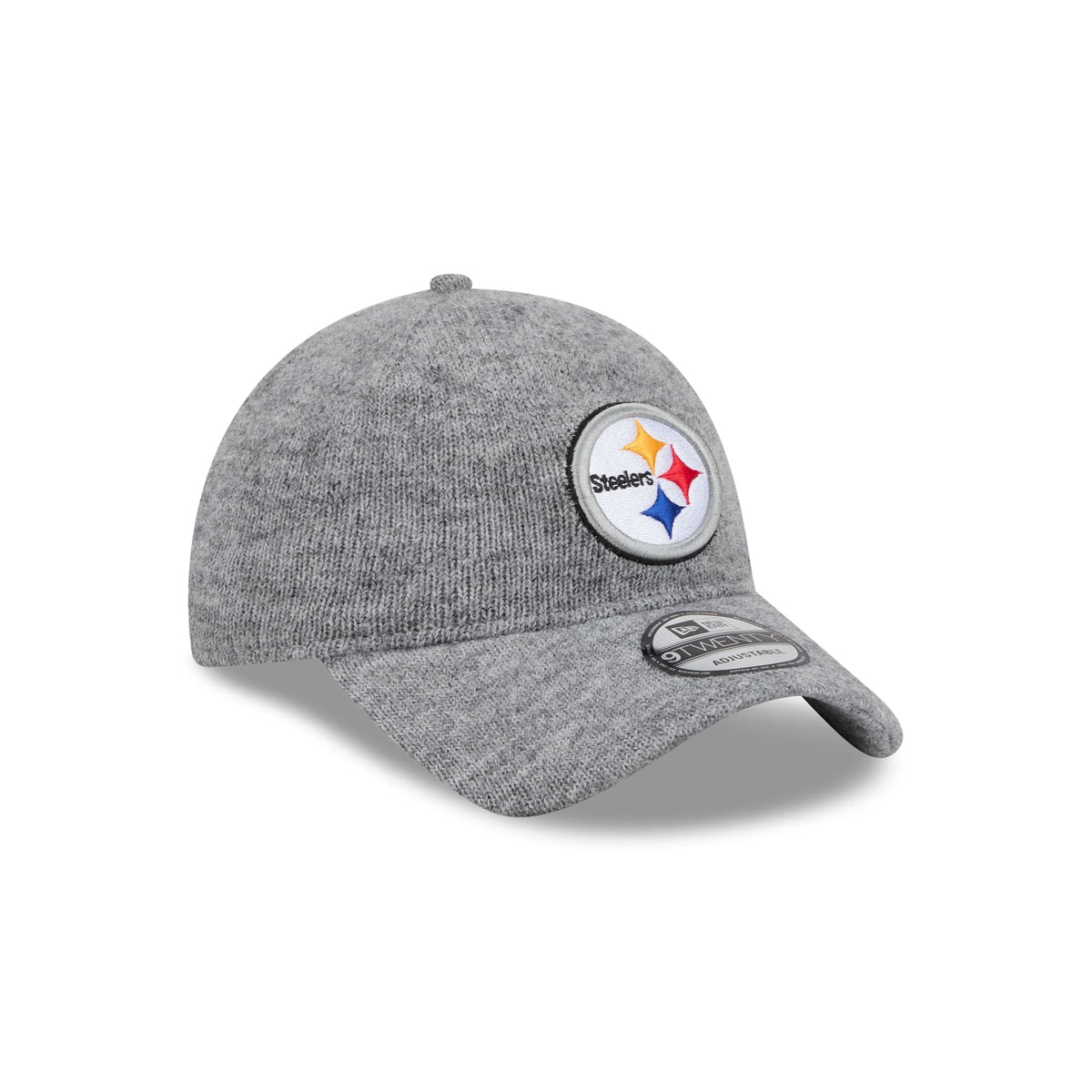 Pittsburgh Steelers Gray Wool 9TWENTY Adjustable Hat