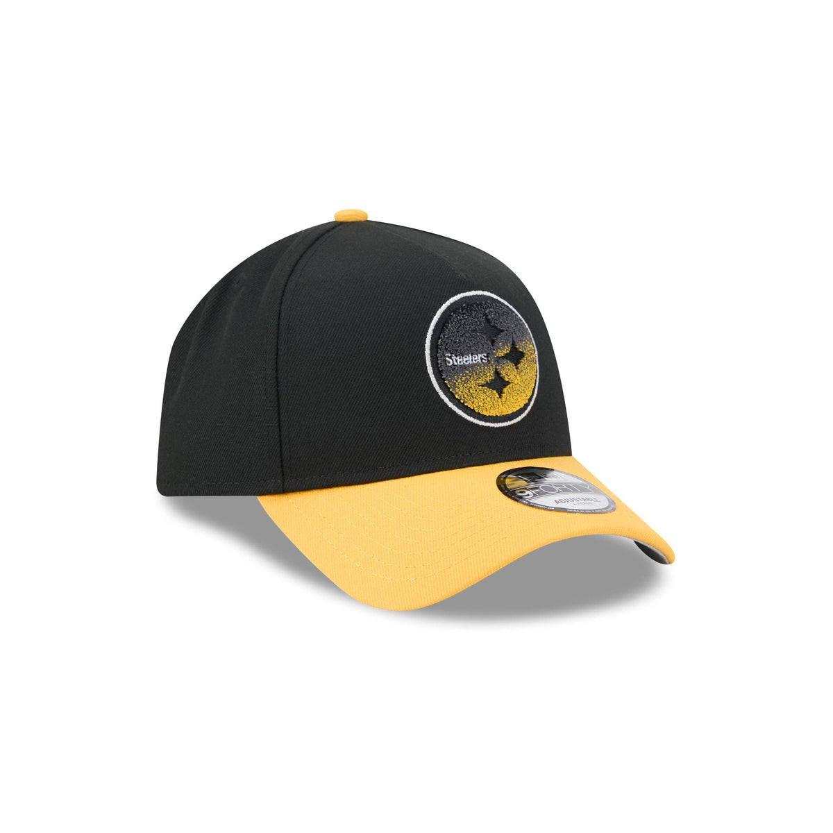 Pittsburgh Steelers Fade Logo 9FORTY A-Frame Snapback Hat
