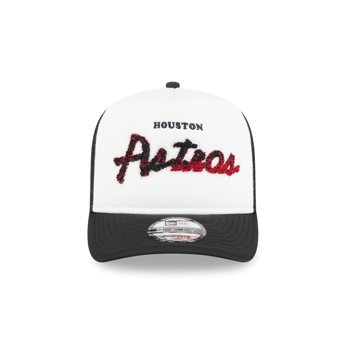 Houston Astros Fade Script 9FIFTY A-Frame Trucker Hat