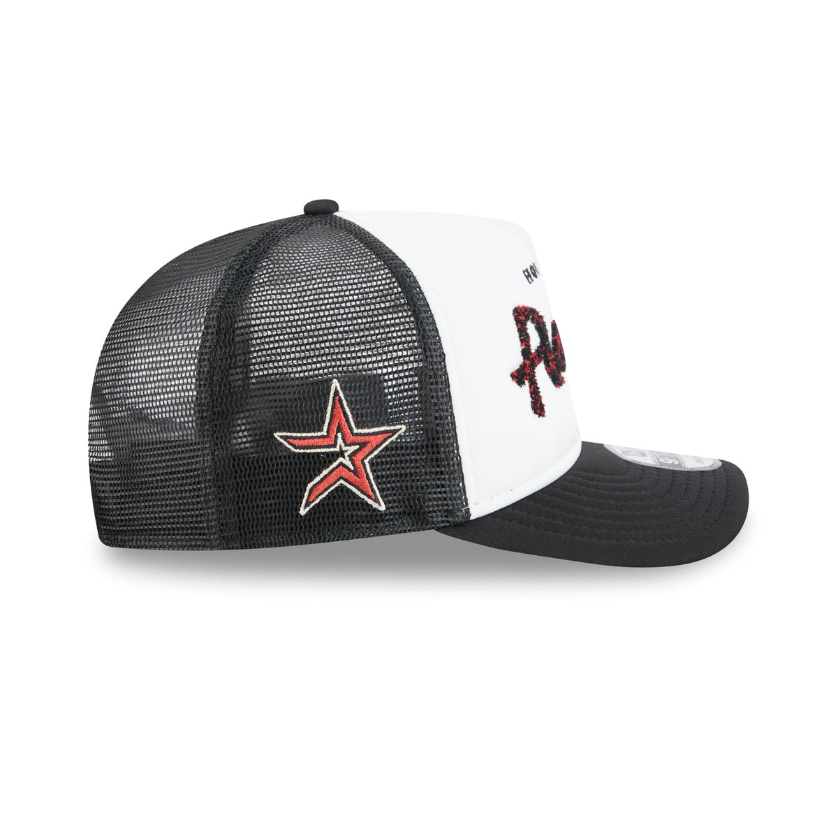 Houston Astros Fade Script 9FIFTY A-Frame Trucker Hat