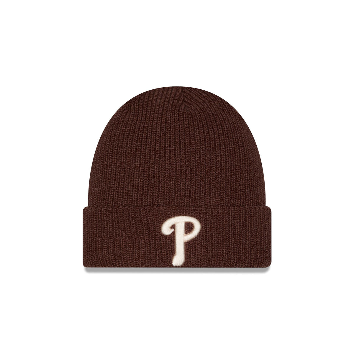 Philadelphia Phillies Walnut Cuff Knit Beanie Hat