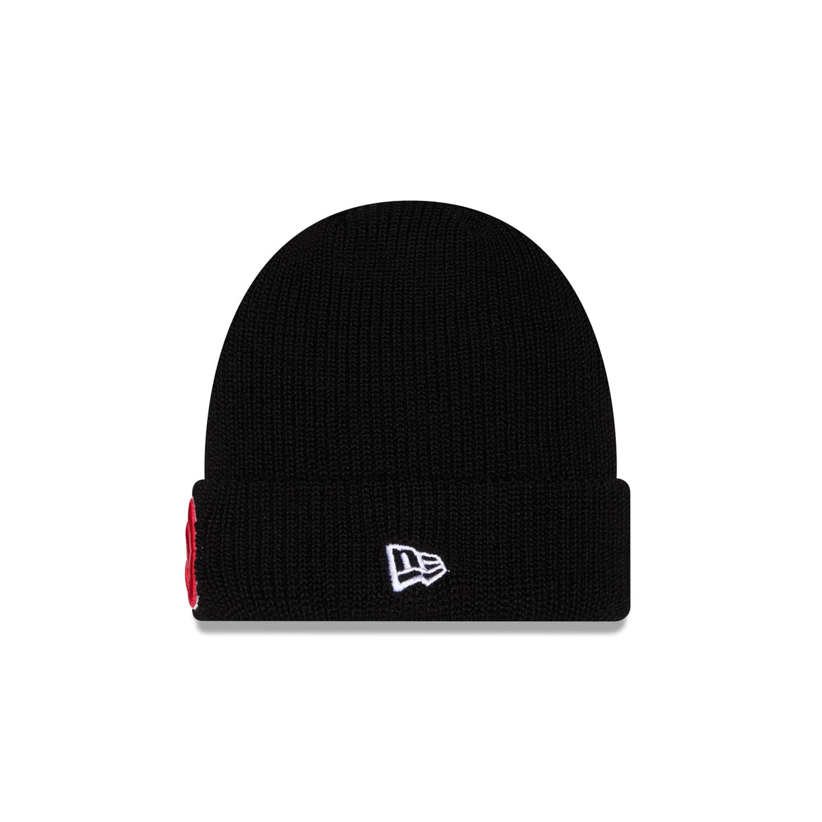 Atlanta Hawks Black Cuff Knit Beanie Hat