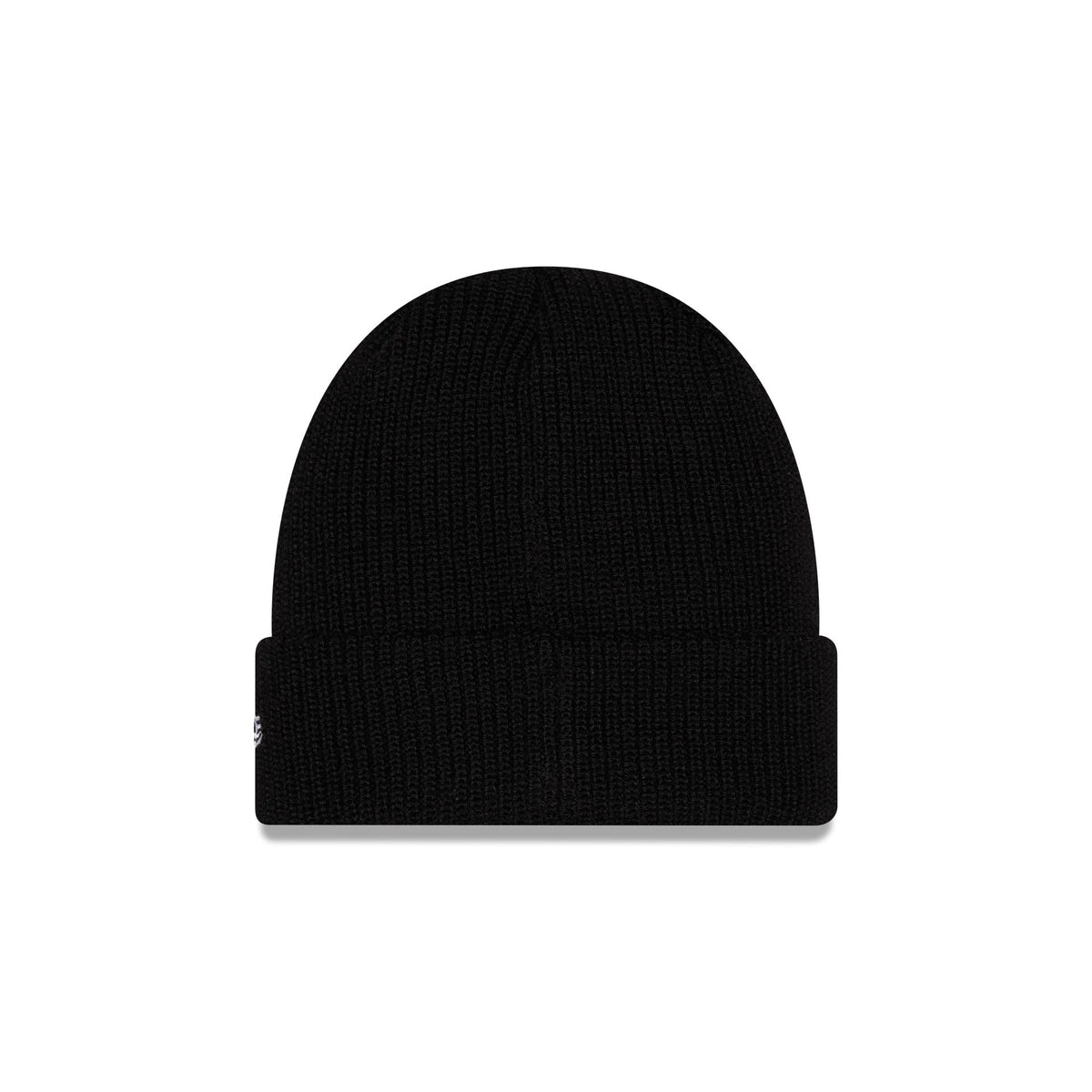 Chicago Cubs Black Cuff Knit Beanie Hat