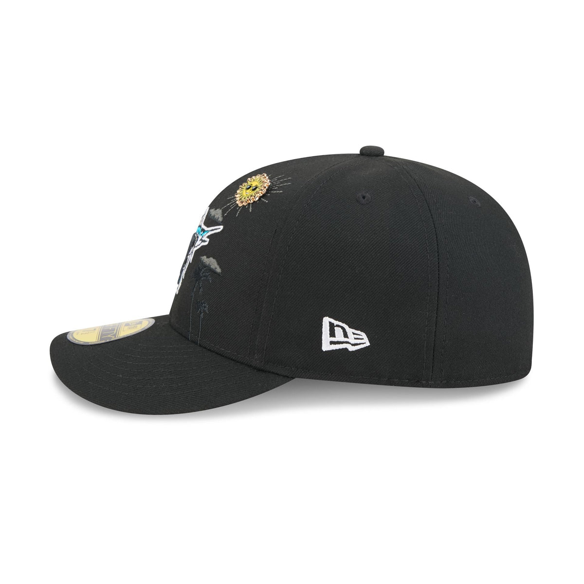 Miami Marlins Team Element 59FIFTY Fitted Hat