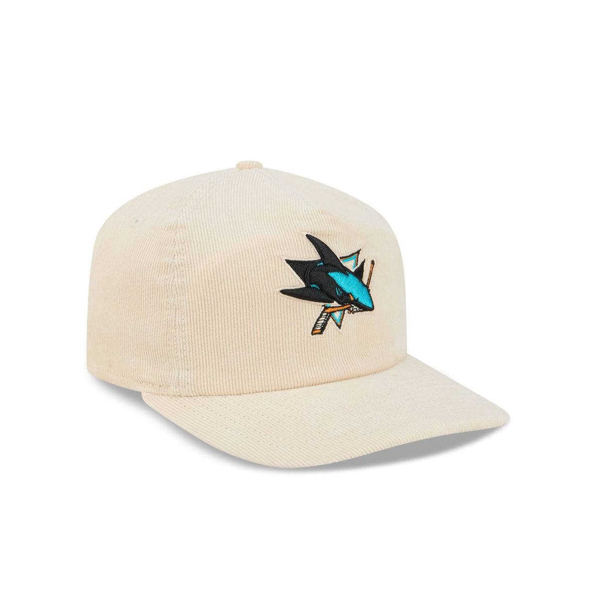 San Jose Sharks Chrome Corduroy 19TWENTY Adjustable Hat