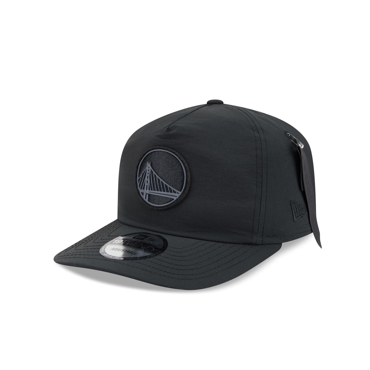 Alpha Industries x Golden State Warriors Black 19TWENTY Adjustable Hat