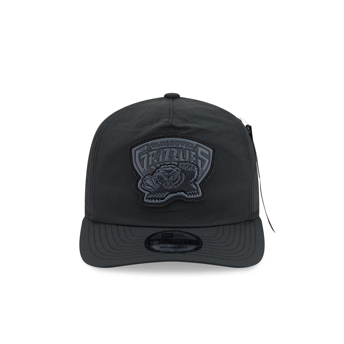 Alpha Industries x Vancouver Grizzlies Black 19TWENTY Adjustable Hat