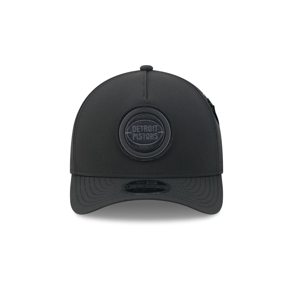 Alpha Industries x Detroit Pistons Nylon Black 9FORTY M-Crown A-Frame Snapback Hat