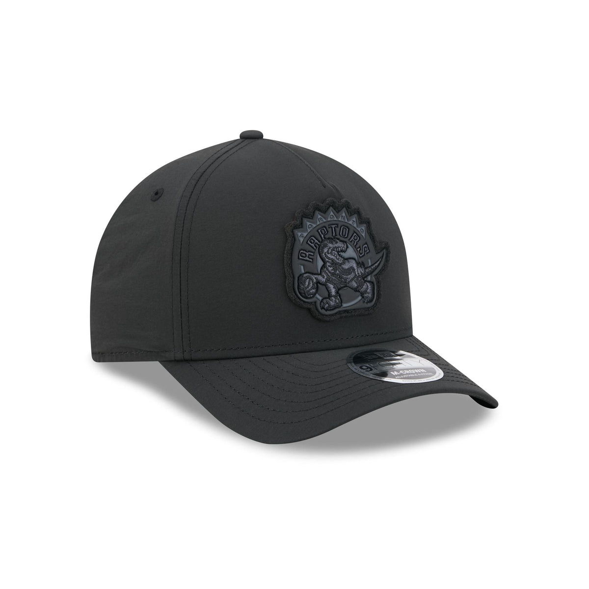 Alpha Industries x Toronto Raptors Nylon Black 9FORTY M-Crown A-Frame Snapback Hat