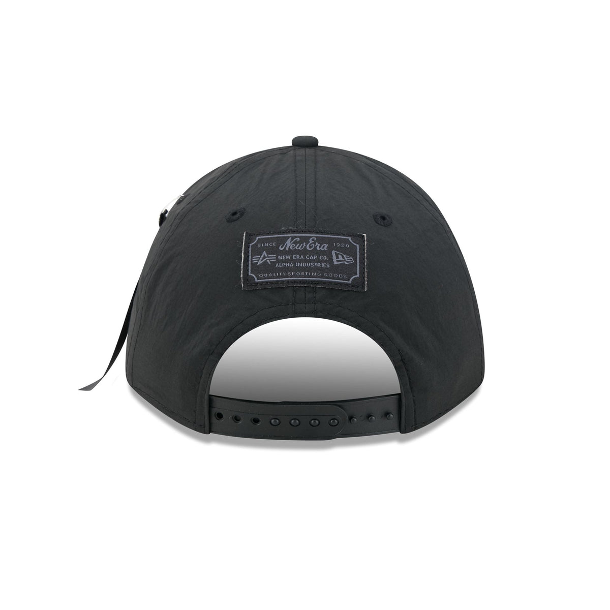 Alpha Industries x Boston Celtics Nylon Black 9FORTY M-Crown A-Frame Snapback Hat