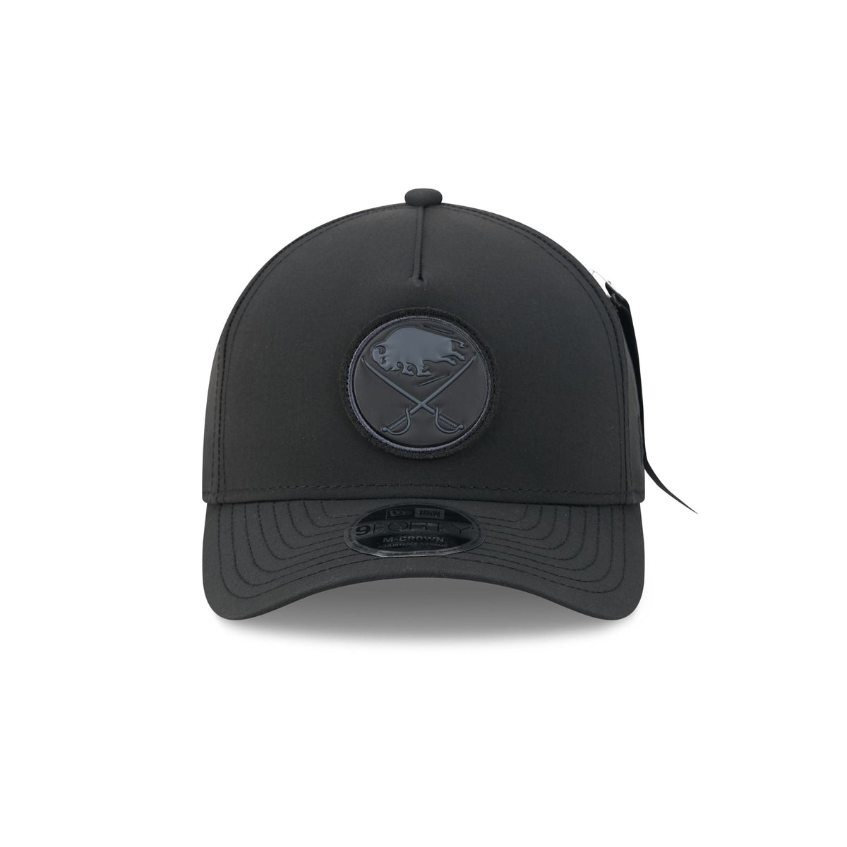 Alpha Industries x Buffalo Sabres Nylon Black 9FORTY M-Crown A-Frame Snapback Hat