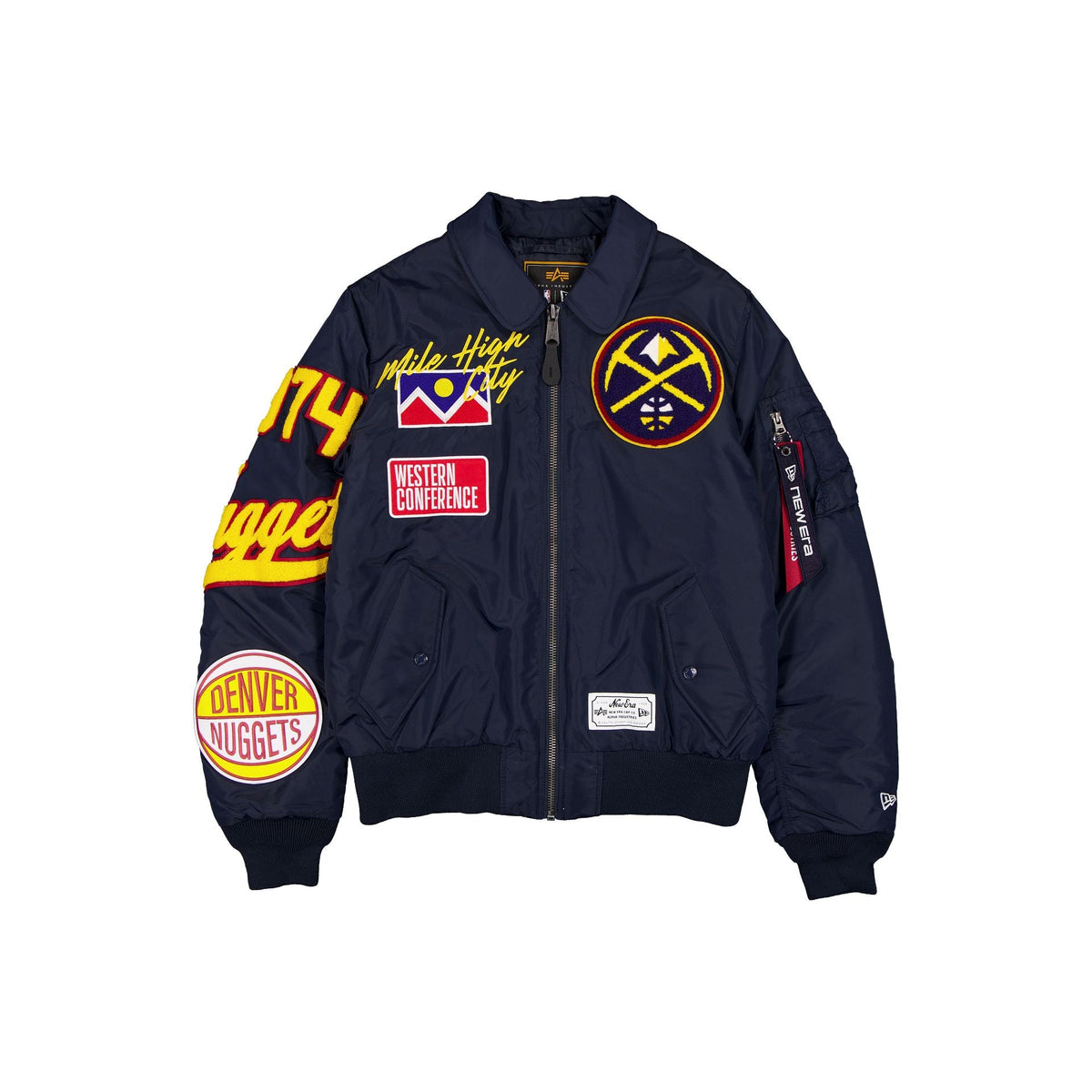 Alpha Industries x Denver Nuggets MA-1 Flight Jacket
