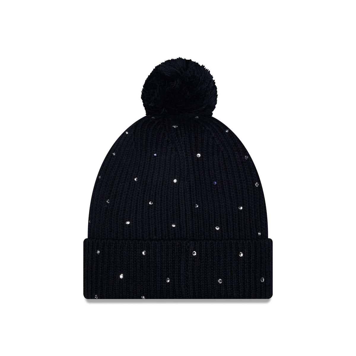 Houston Astros Women's Rhinestone Pom Knit Hat