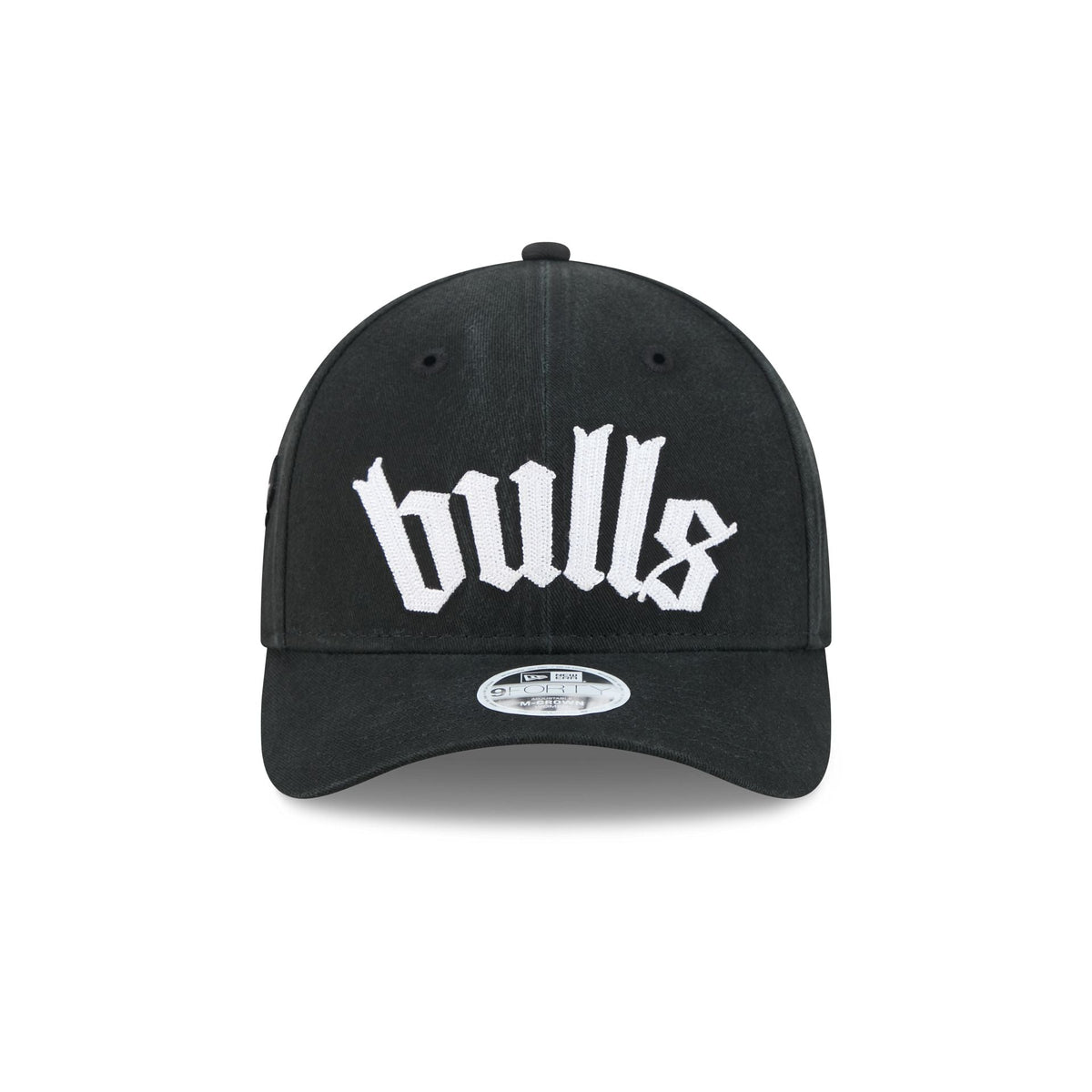 Chicago Bulls Gothic Font Women's 9FORTY M-Crown Snapback Hat