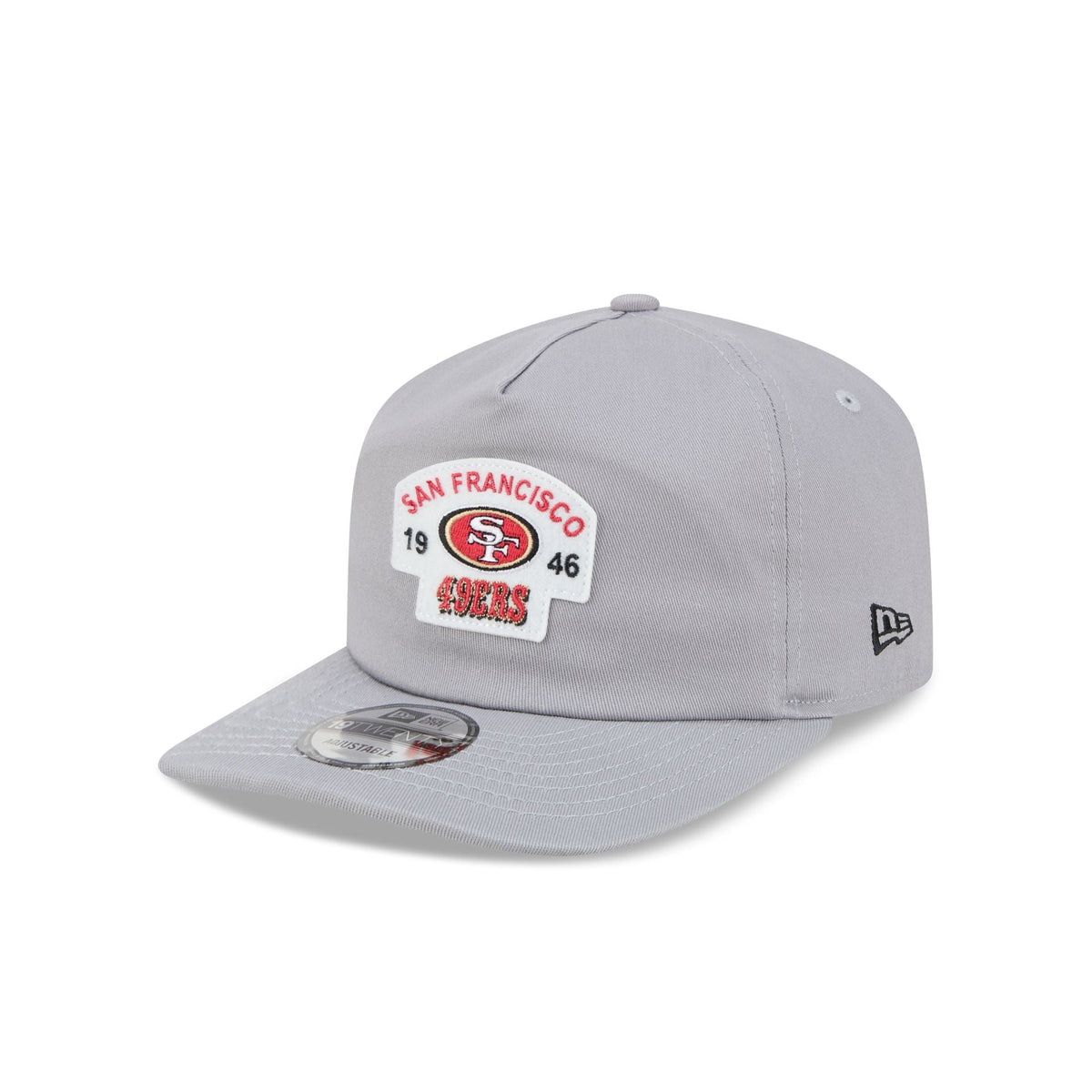 San Francisco 49ers Felt Patch Gray 19TWENTY Snapback Hat
