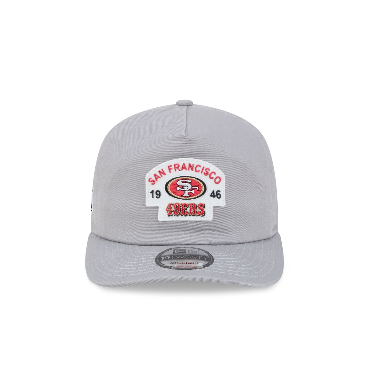 San Francisco 49ers Felt Patch Gray 19TWENTY Snapback Hat