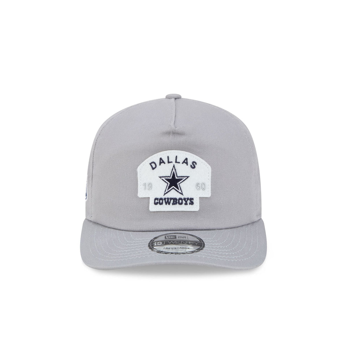 Dallas Cowboys Felt Patch Gray 19TWENTY Snapback Hat
