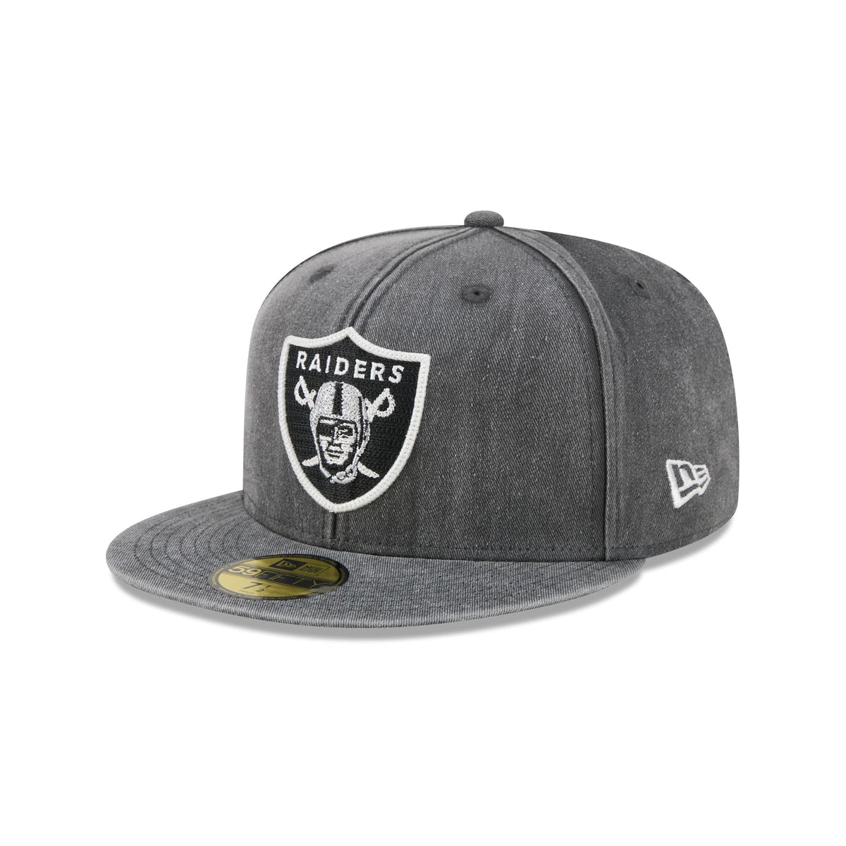 Las Vegas Raiders Washed 59FIFTY Fitted Hat