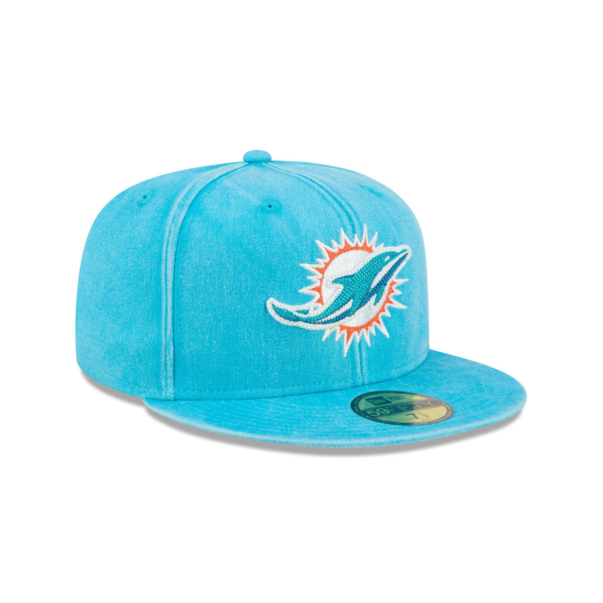 Miami Dolphins Washed 59FIFTY Fitted Hat