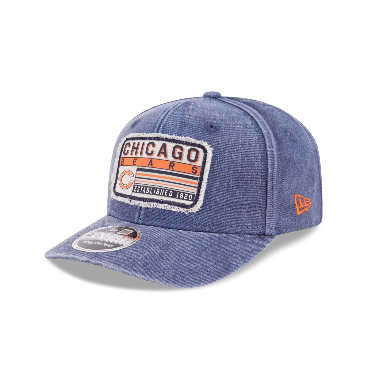 Chicago Bears Faded Patch 9SEVENTY Stretch-Snap Hat