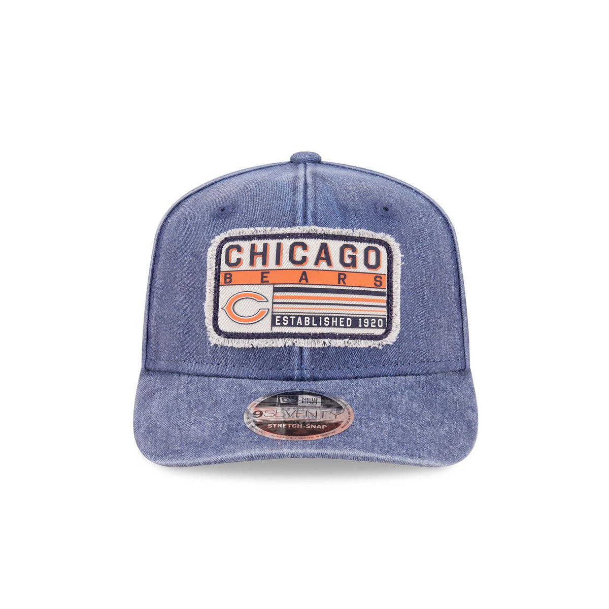 Chicago Bears Faded Patch 9SEVENTY Stretch-Snap Hat
