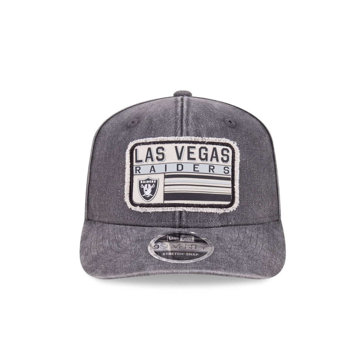 Las Vegas Raiders Faded Patch 9SEVENTY Stretch-Snap Hat
