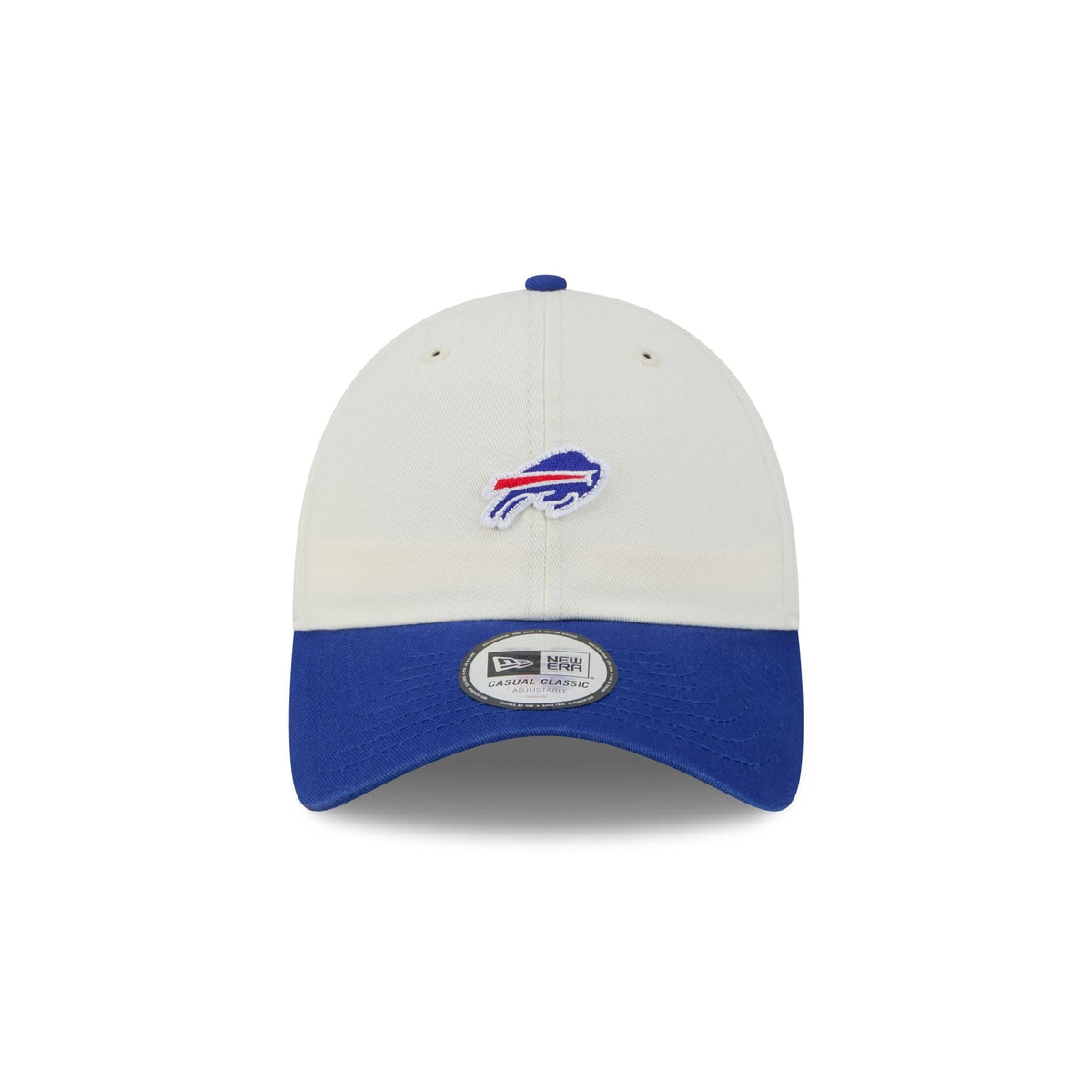 Buffalo Bills Mini Logo Chrome White Casual Classic Adjustable Hat