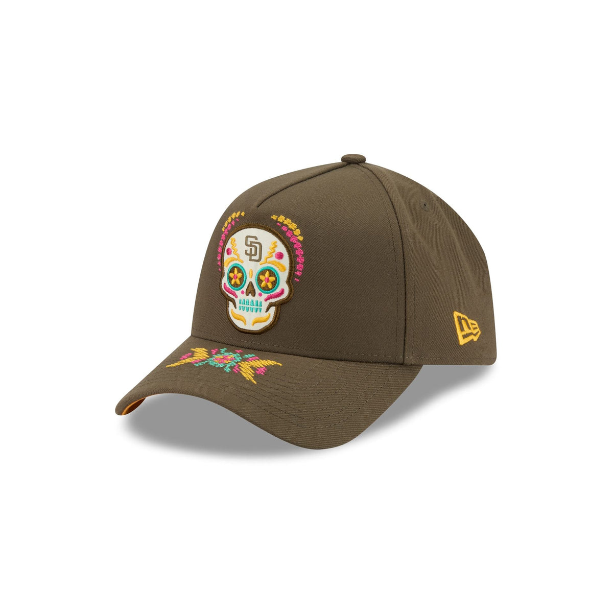 San Diego Padres Day of the Dead 9FORTY A-Frame Snapback Hat