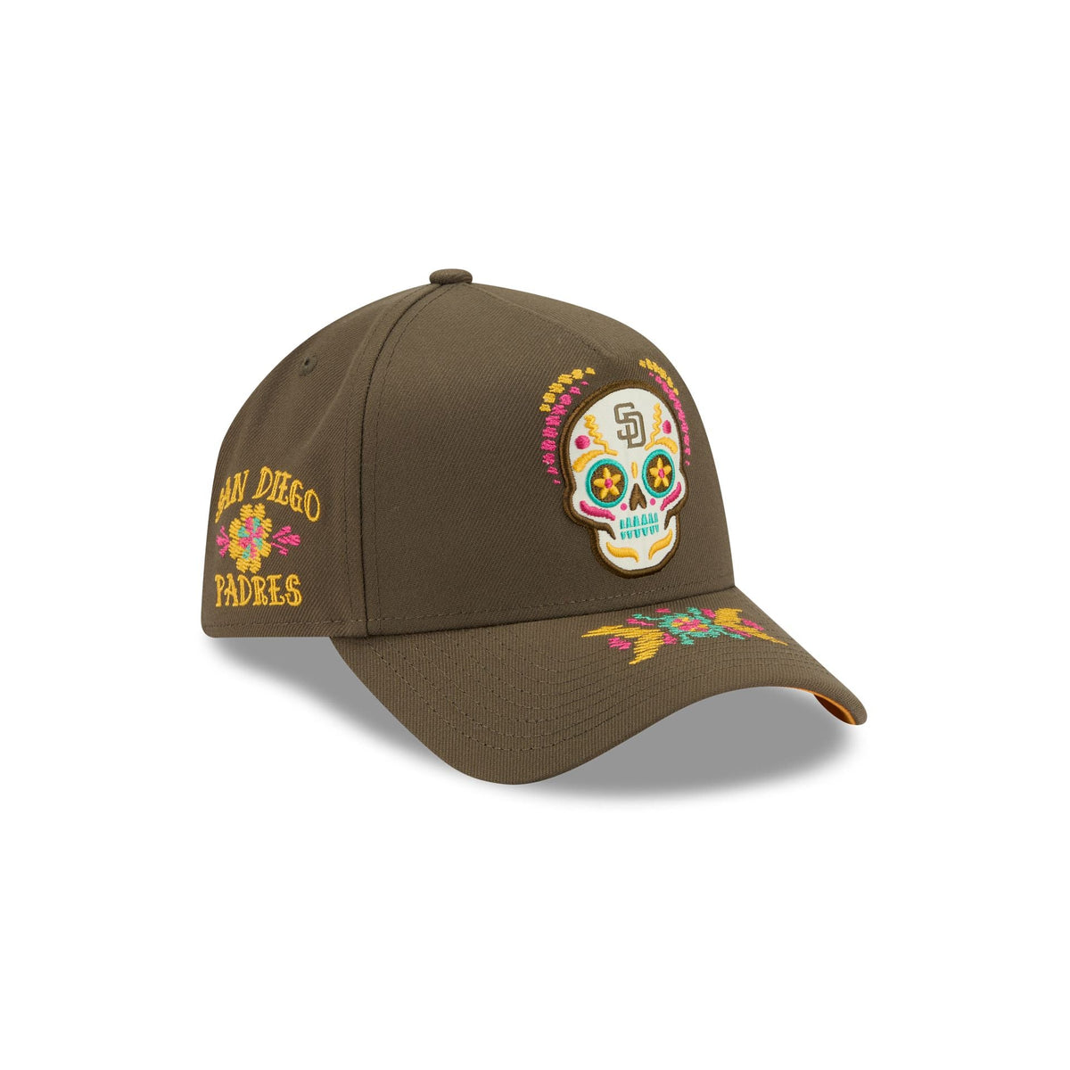 San Diego Padres Day of the Dead 9FORTY A-Frame Snapback Hat