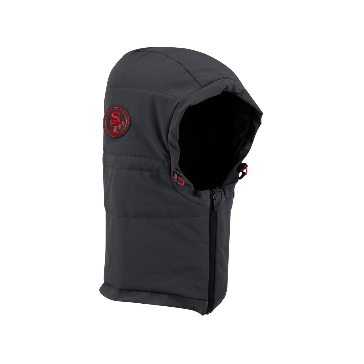 San Francisco 49ers 2026 Sideline Cold Weather Puffer Hood Hat