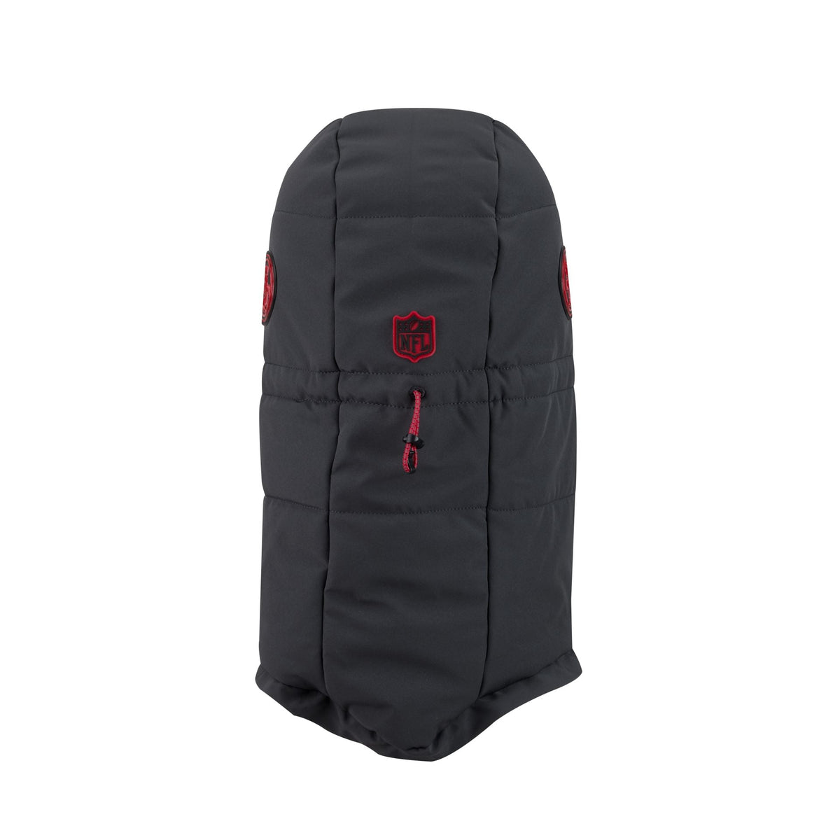 San Francisco 49ers 2026 Sideline Cold Weather Puffer Hood Hat
