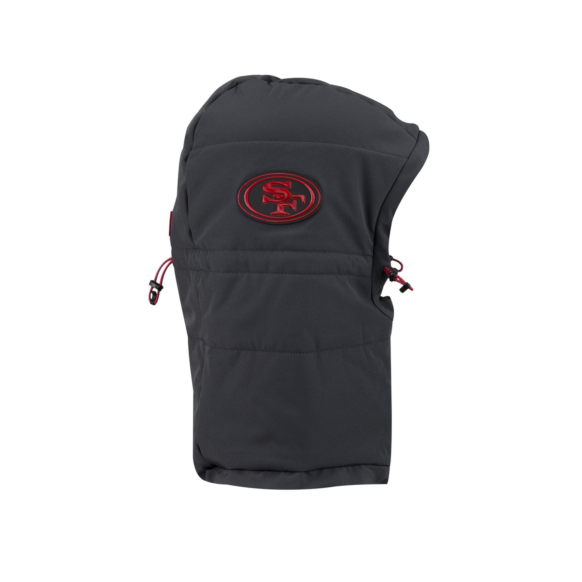San Francisco 49ers 2026 Sideline Cold Weather Puffer Hood Hat