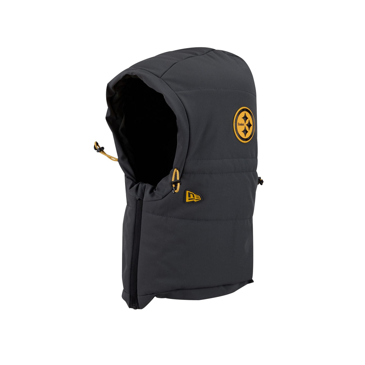 Pittsburgh Steelers 2026 Sideline Cold Weather Puffer Hood Hat