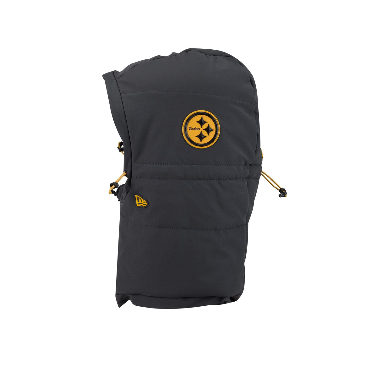 Pittsburgh Steelers 2026 Sideline Cold Weather Puffer Hood Hat