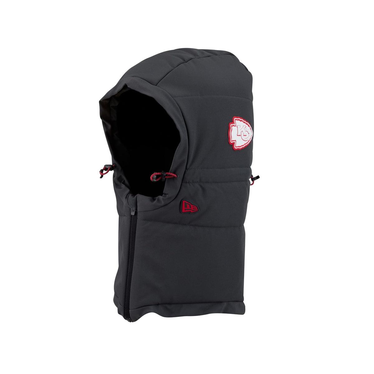 Kansas City Chiefs 2026 Sideline Cold Weather Puffer Hood Hat