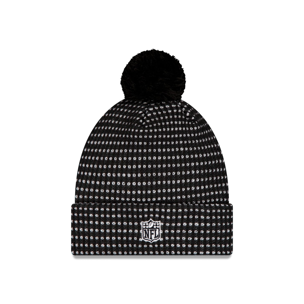Chicago Bears 2026 Sideline Cold Weather Black Pom Knit Hat
