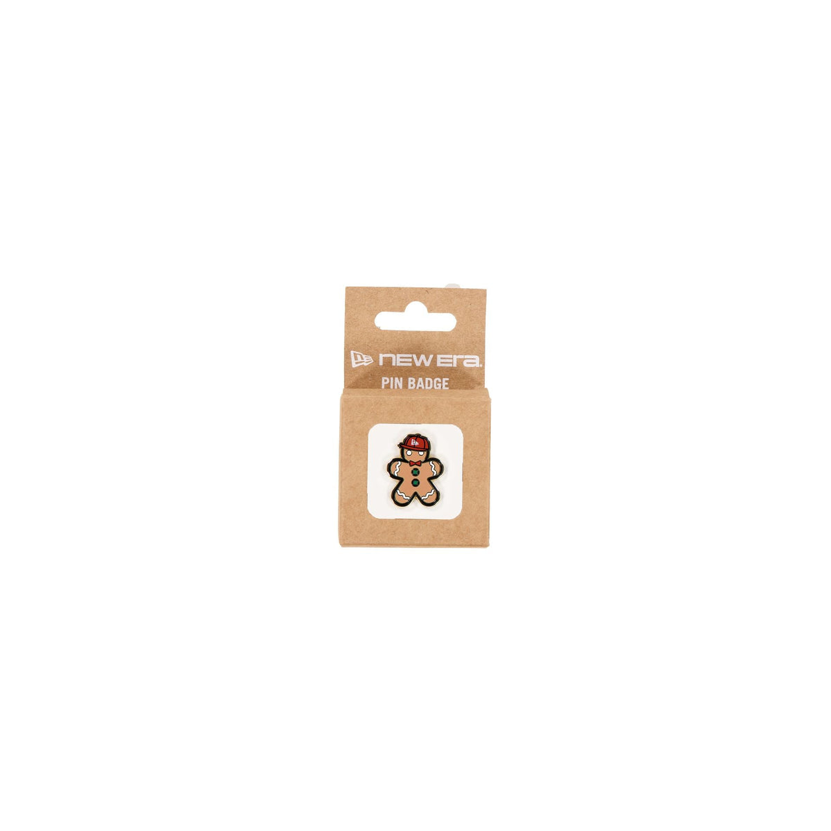 New Era Cap Gingerbread Pin