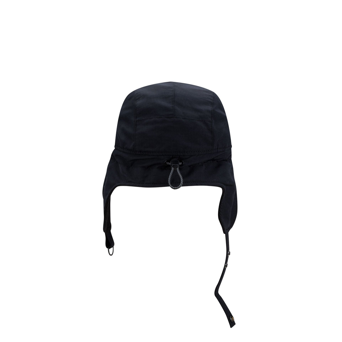 New York Yankees Black Fleece Dog Ear Camper Adjustable Hat