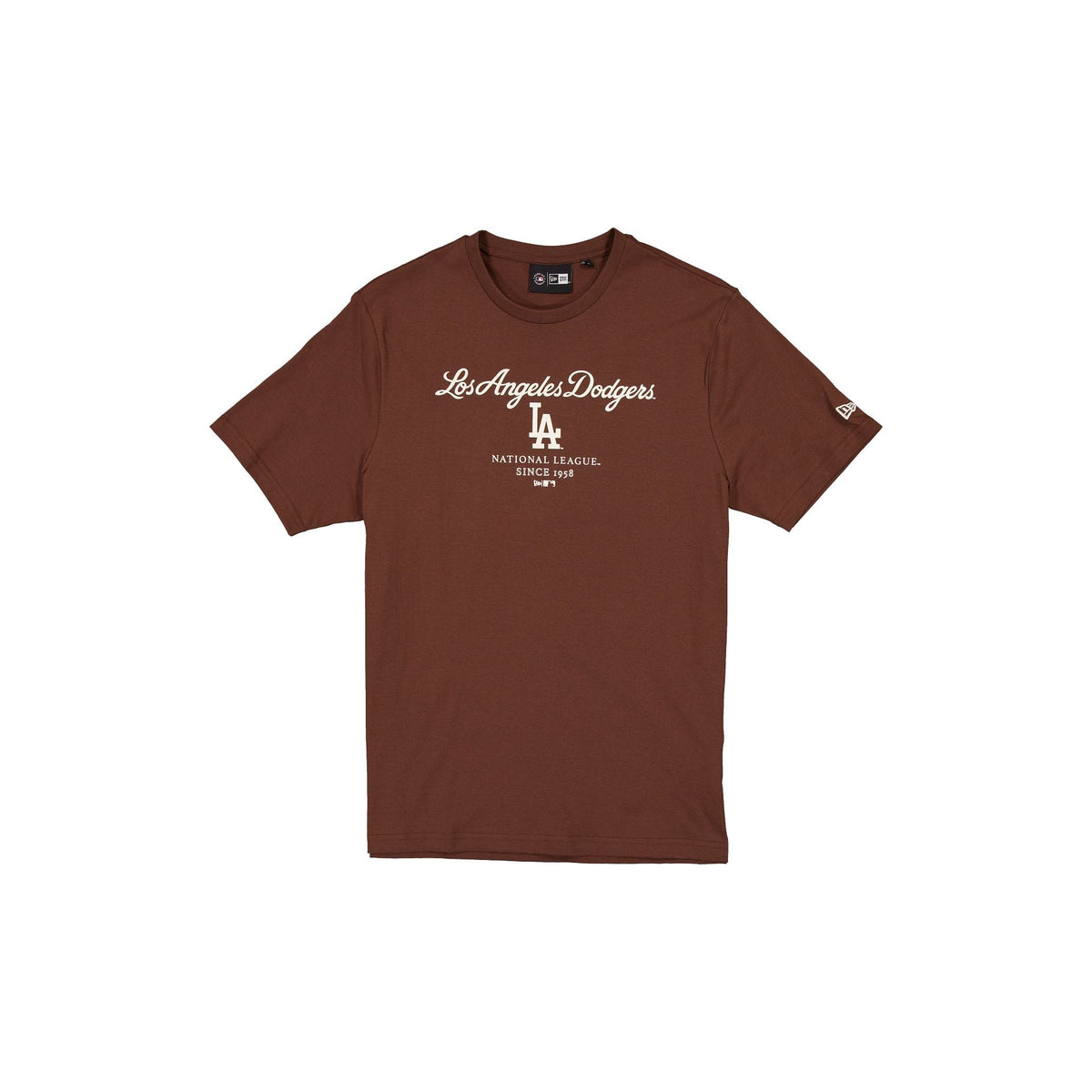 Los Angeles Dodgers Script Chestnut T-Shirt