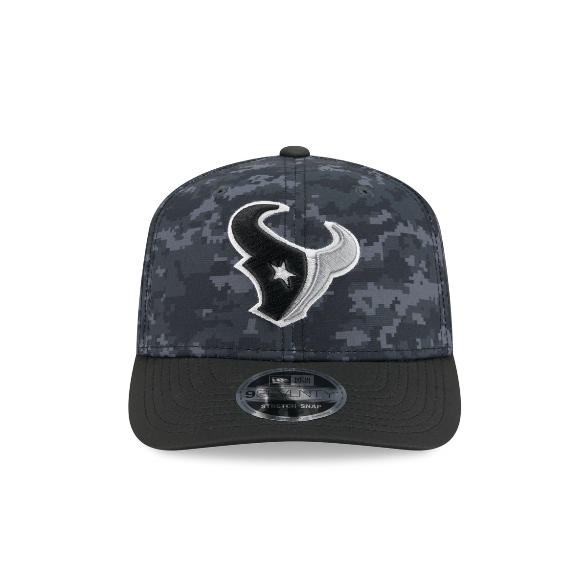 Houston Texans 2026 Salute to Service 9SEVENTY Stretch-Snap Hat