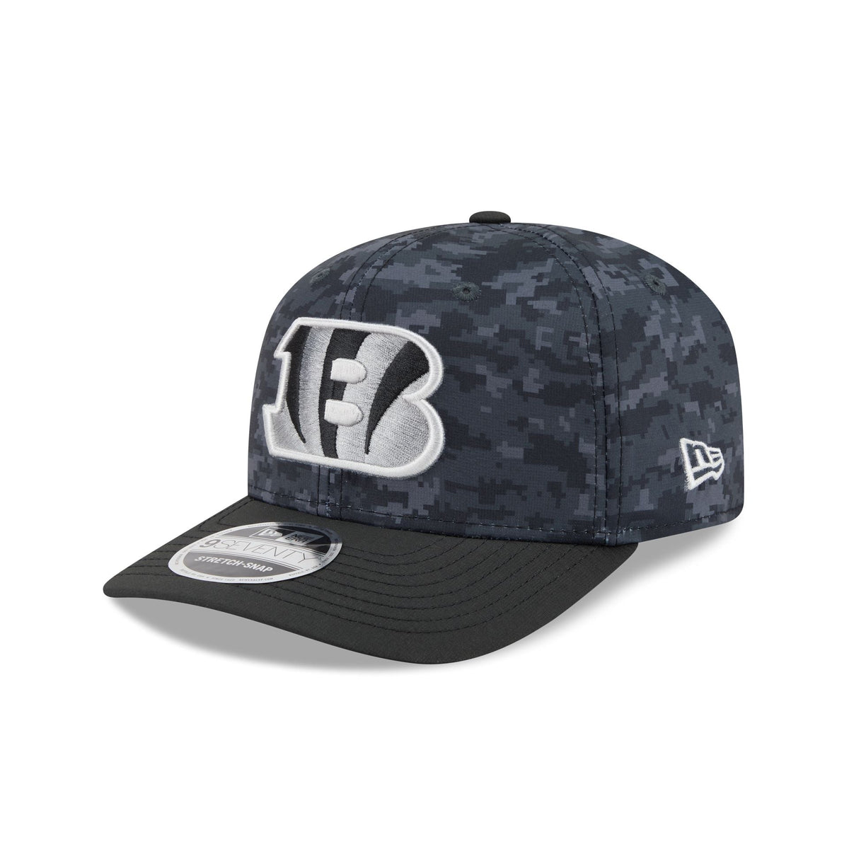 Cincinnati Bengals 2026 Salute to Service 9SEVENTY Stretch-Snap Hat