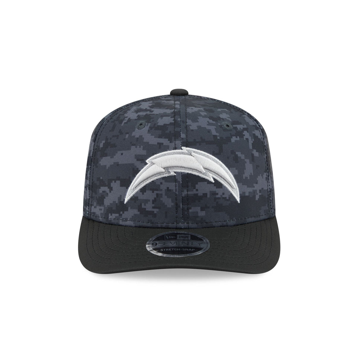 Los Angeles Chargers 2026 Salute to Service 9SEVENTY Stretch-Snap Hat